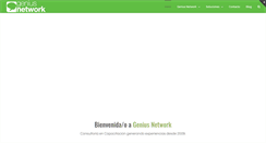 Desktop Screenshot of geniusnetwork.com.mx