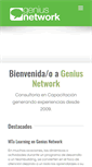 Mobile Screenshot of geniusnetwork.com.mx